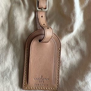 Louis Vuitton luggage tag